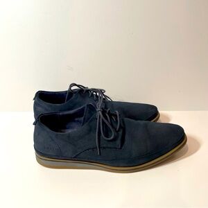 Freeman Franco Men's Navy Lace-Up Shoes Sz 9.5W
